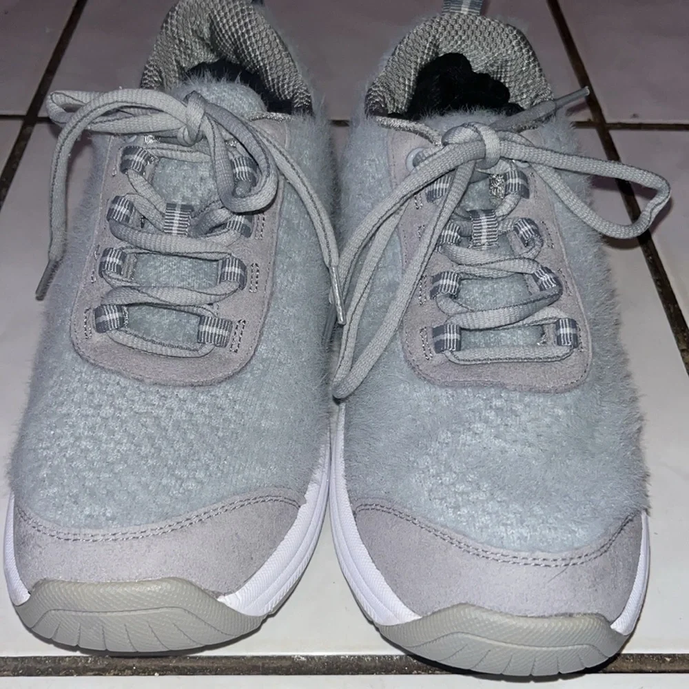 Orthofeet Womens 989 Coral Wool Grey Comfort Athletic Sneakers Size 7.5 - Picture 9 of 14